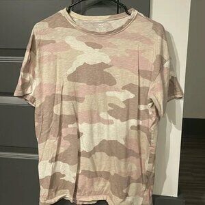 Aerie pink cameo oversized shirt